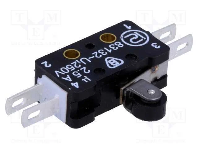 Microinterruptor SNAP ACTION, com alavanca (com r.