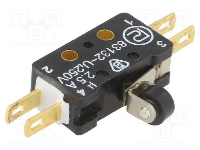 Microinterruptor SNAP ACTION, com alavanca (com r.