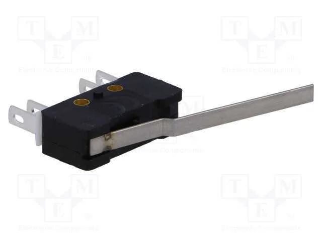 Microinterruptor Snap Action, com Alavanca, Spst-No + Spst-Nc