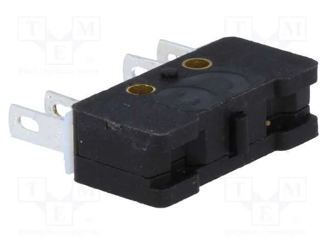 Microinterruptor Snap Action, Sem Alavanca, Spst-No + Spst-Nc
