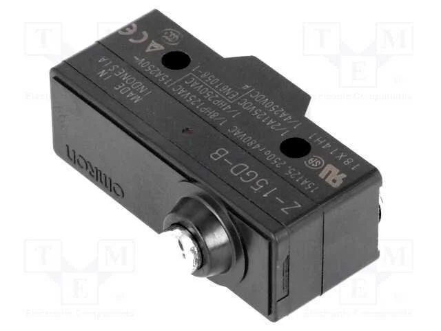 Microinterruptor Snap Action, com Núcleo, Spdt, 15a/250vac, Ip40