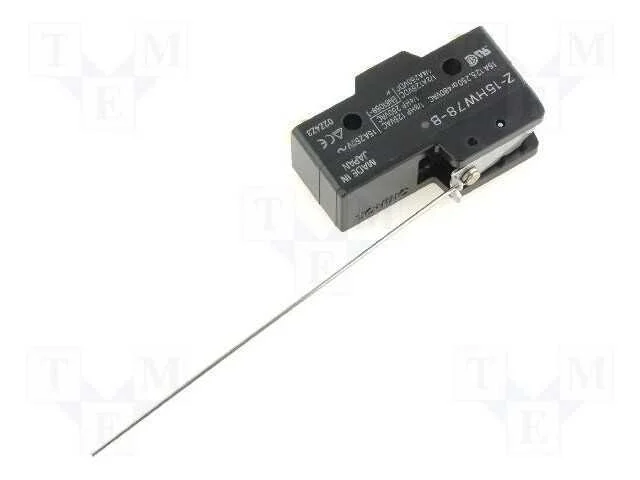Microinterruptor Snap Action, com Alavanca, Spdt, 10a/250vac