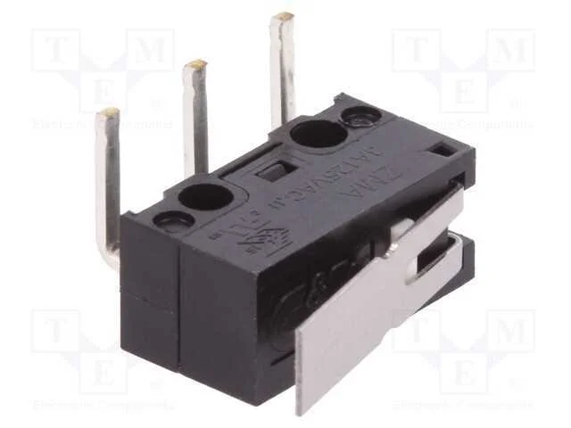 Microinterruptor Snap Action, com Alavanca, Spdt, 3a/125vac