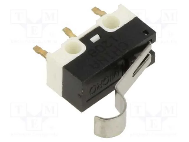 Microinterruptor SNAP ACTION, com alavanca que si.