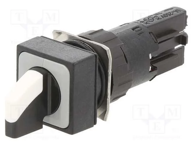 Interruptor: Giratório, 16mm, Branco, Pos: 3, -25÷70c, Abe: 16,2mm