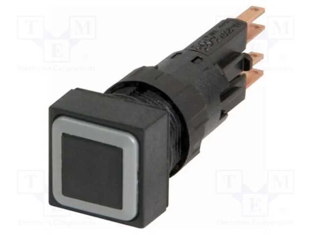 Interruptor: de Pressão, 16mm, Pos.Estáv: 2, Preto, Pos: 2, -25÷70c