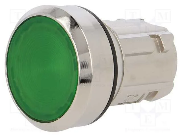 Interruptor: de pressão, 22mm, Pos.estáv: 2, verd.