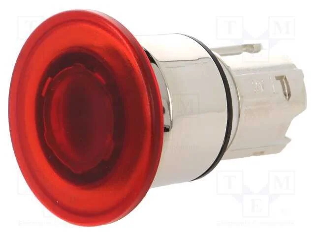 Interruptor: de Pressão, 22mm, Pos.Estáv: 2, Vermelho, Ip67, Pos: 2