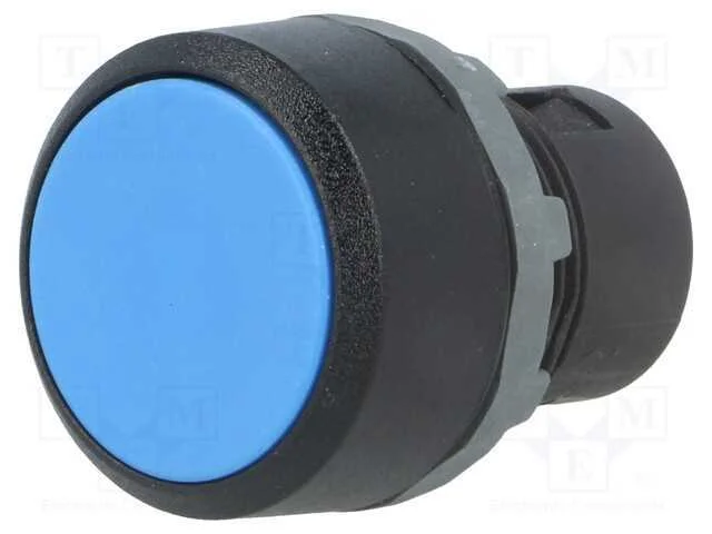 Interruptor: de Pressão, 22mm, Pos.Estáv: 1, Azul, Não Disp, Ip66