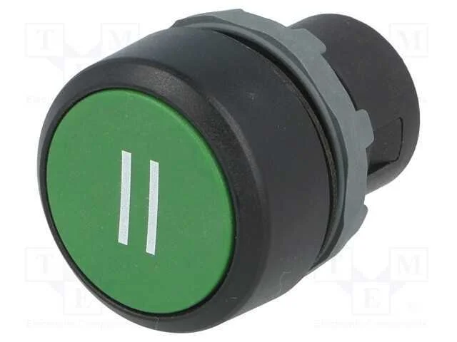 Interruptor: de Pressão, 22mm, Pos.Estáv: 1, Verde, Não Disp, Ip66