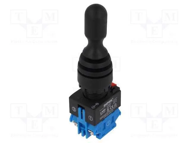 Interruptor: joystick, 22mm, Pos.est&aacute;v: 2, NO x2,.