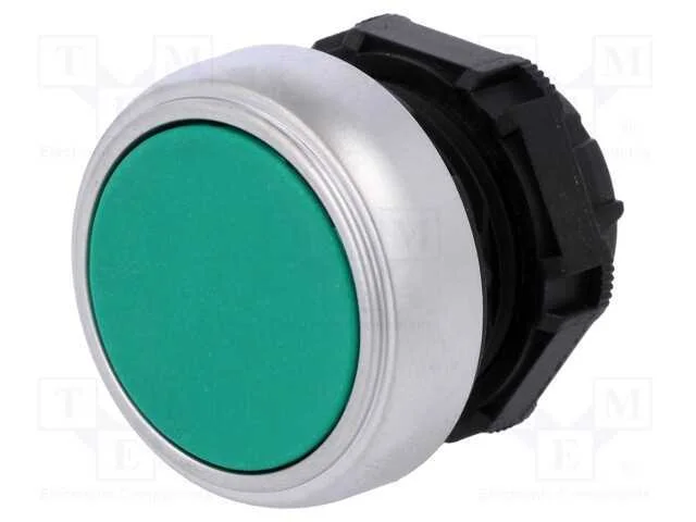 Interruptor: de Pressão, 22mm, Pos.Estáv: 1, Verde, Não Disp, Ip66