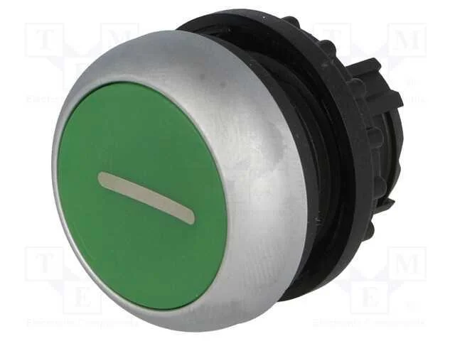 Interruptor: de Pressão, 22mm, Pos.Estáv: 1, Verde, Não Disp, Ip67