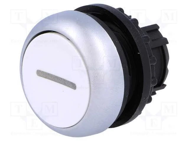 Interruptor: de Pressão, 22mm, Pos.Estáv: 1, Branco, Não Disp, Ip67