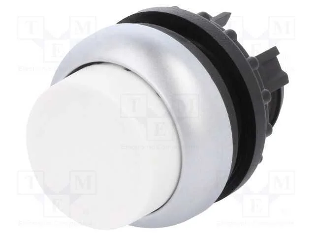 Interruptor: de Pressão, 22mm, Pos.Estáv: 1, Branco, Não Disp, Ip67