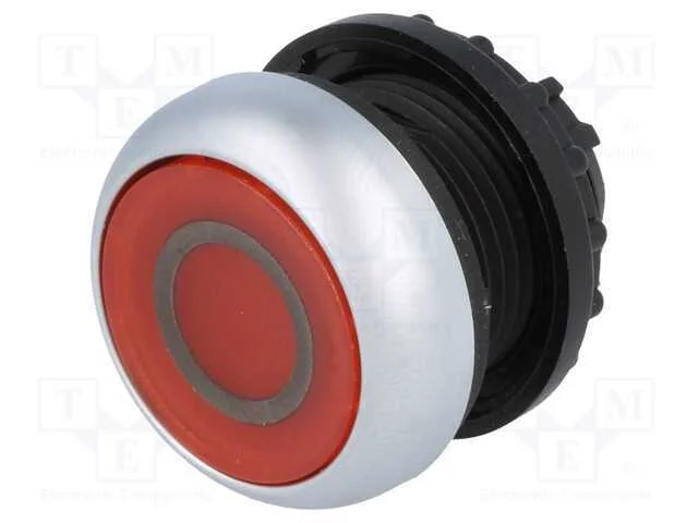 Interruptor: de Pressão, 22mm, Pos.Estáv: 1, Vermelho, Ip67, Plano