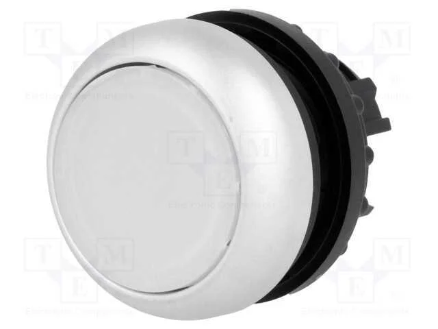 Interruptor: de Pressão, 22mm, Pos.Estáv: 1, Branco, Ip67, Plano