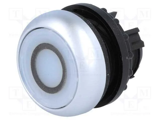 Interruptor: de Pressão, 22mm, Pos.Estáv: 1, Branco, Ip67, Plano