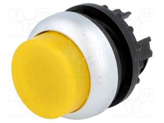 Interruptor: de Pressão, 22mm, Pos.Estáv: 1, Amarelo, Ip67, Pos: 2