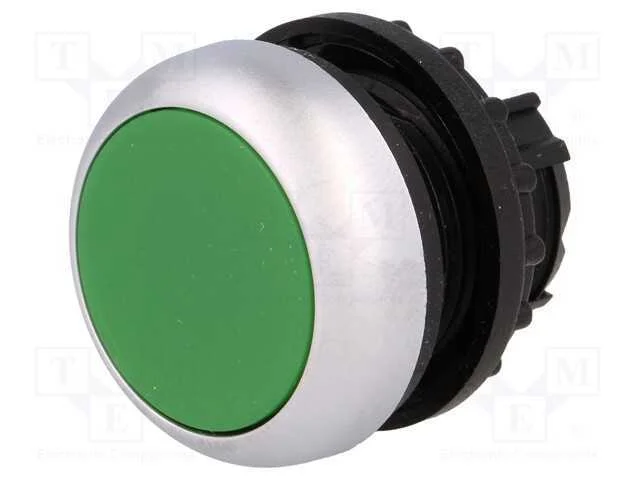 Interruptor: de pressão, 22mm, Pos.estáv: 2, verd.