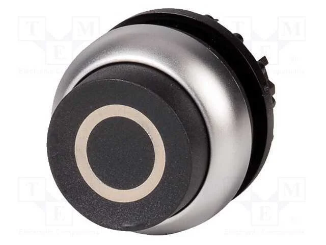 Interruptor: de Pressão, 22mm, Pos.Estáv: 2, Preto, Não Disp, Ip67
