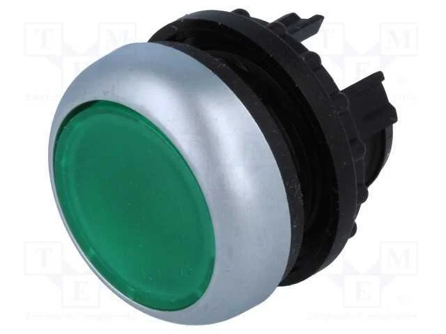 Interruptor: de Pressão, 22mm, Pos.Estáv: 2, Verde, Ip67, Plano