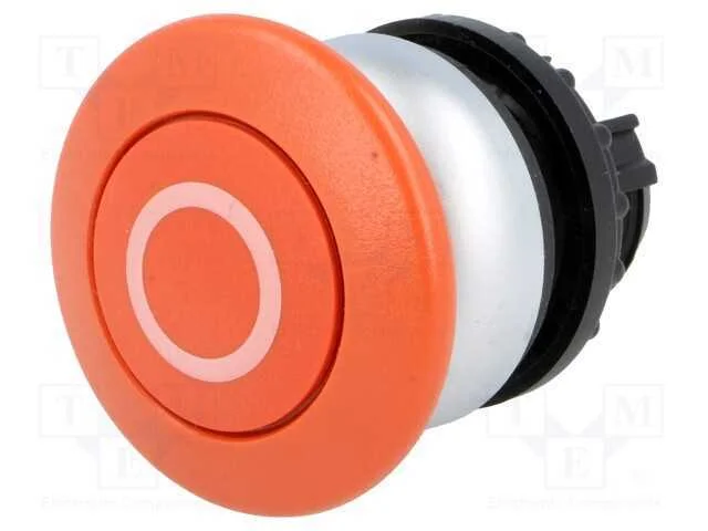 Interruptor: de Pressão, 22mm, Pos.Estáv: 2, Vermelho, Não Disp.