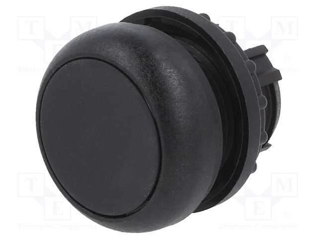Interruptor: de Pressão, 22mm, Pos.Estáv: 1, Preto, Não Disp, Ip67