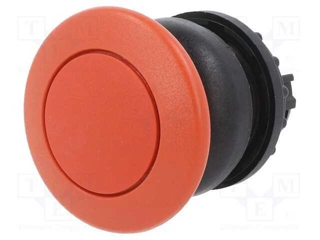 Interruptor: de Pressão, 22mm, Pos.Estáv: 2, Vermelho, Não Disp.