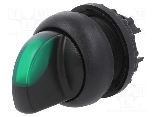 Interruptor: Giratório, 22mm, Pos.Estáv: 1, Verde, Ip67, Pos: 2