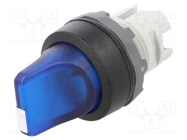 Interruptor: Giratório, 22mm, Pos.Estáv: 1, Azul, Mlb-1, Ip66, Pos: 2