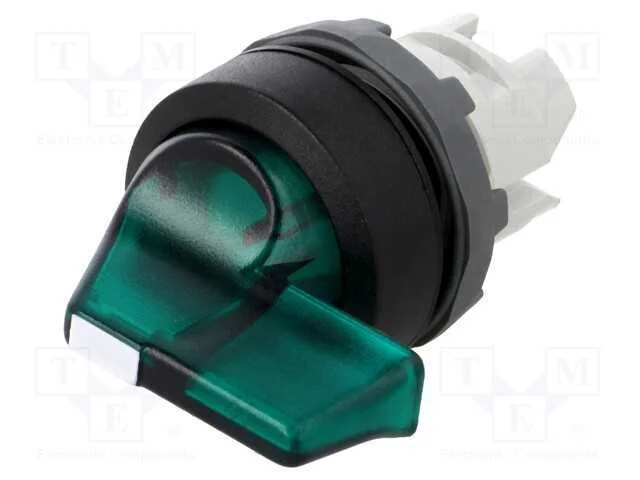 Interruptor: Giratório, 22mm, Pos.Estáv: 1, Verde, Mlb-1, Ip66, M3s