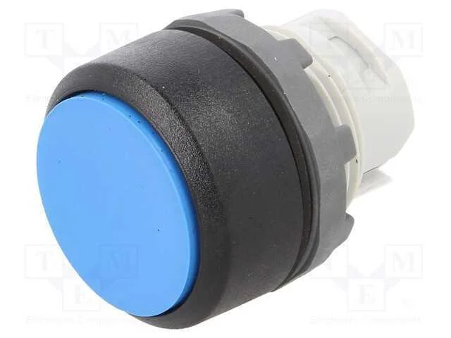 Interruptor: de Pressão, 22mm, Pos.Estáv: 1, Azul, Não Disp, Ip66