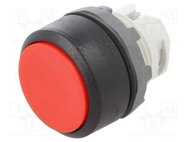 Interruptor: de Pressão, 22mm, Pos.Estáv: 1, Vermelho, Não Disp.