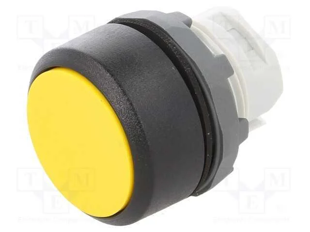 Interruptor: de Pressão, 22mm, Pos.Estáv: 1, Amarelo, Não Disp.