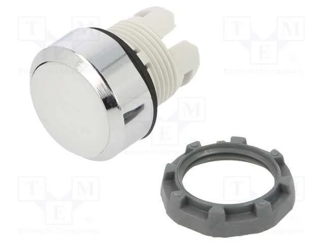 Interruptor: de pressão, 22mm, branco, não disp, .