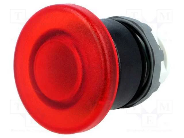 Interruptor: de Pressão, 22mm, Pos.Estáv: 1, Vermelho, Mlb-1, Ip66