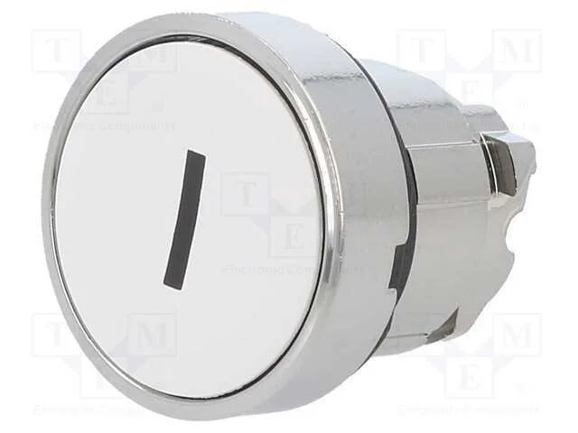 Interruptor: de Pressão, 22mm, Pos.Estáv: 1, Branco, Não Disp, Ip66