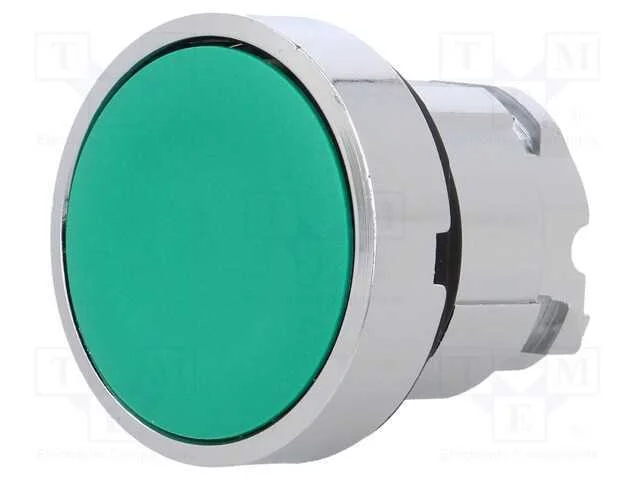 Interruptor: de Pressão, 22mm, Pos.Estáv: 1, Verde, Não Disp, Ip66