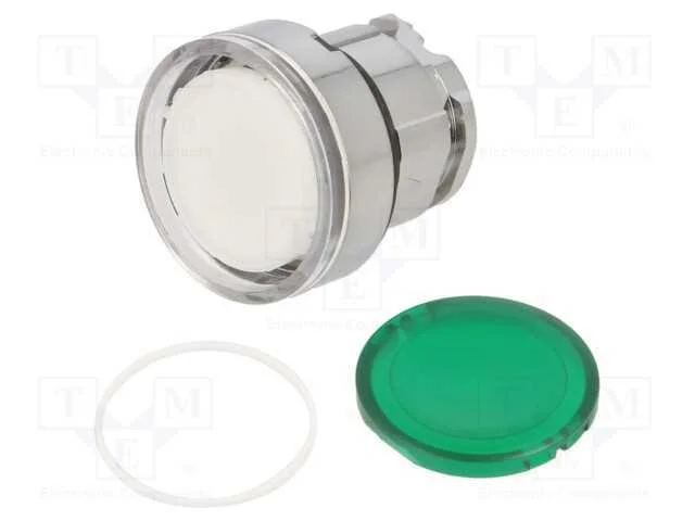 Interruptor: de pressão, 22mm, Pos.estáv: 1, verd.