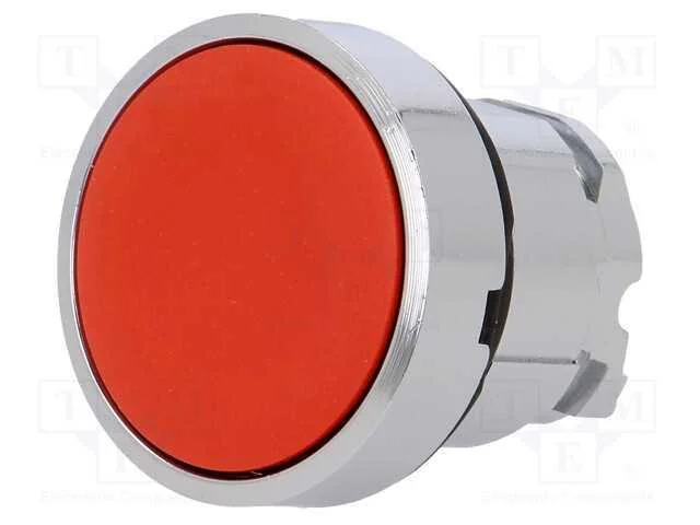 Interruptor: de Pressão, 22mm, Pos.Estáv: 1, Vermelho, Não Disp.