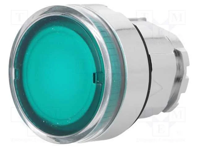 Interruptor: de Pressão, 22mm, Pos.Estáv: 1, Verde, Zbv6, Ip66