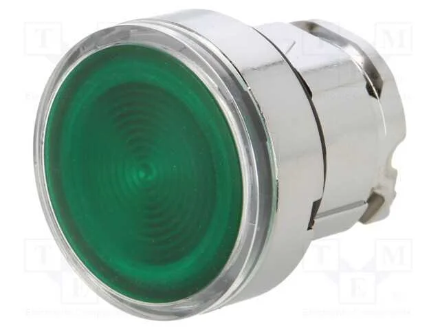 Interruptor: de Pressão, 22mm, Pos.Estáv: 1, Verde, Ip66, Plano
