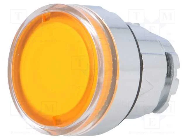 Interruptor: de Pressão, 22mm, Pos.Estáv: 1, Laranja, Zbv6, Ip66