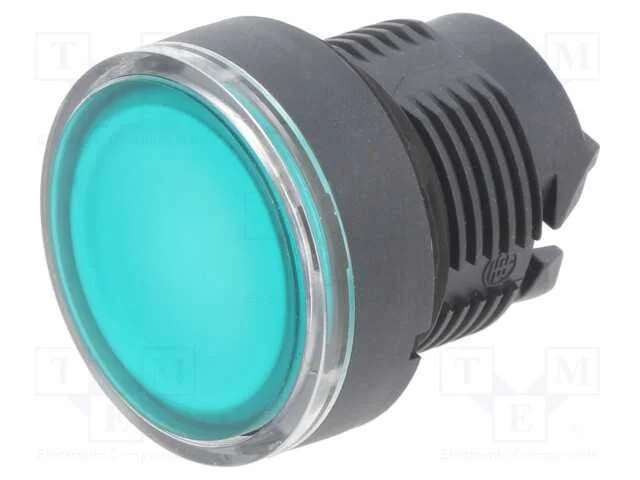 Interruptor: de Pressão, 22mm, Pos.Estáv: 2, Verde, Ip66, Plano