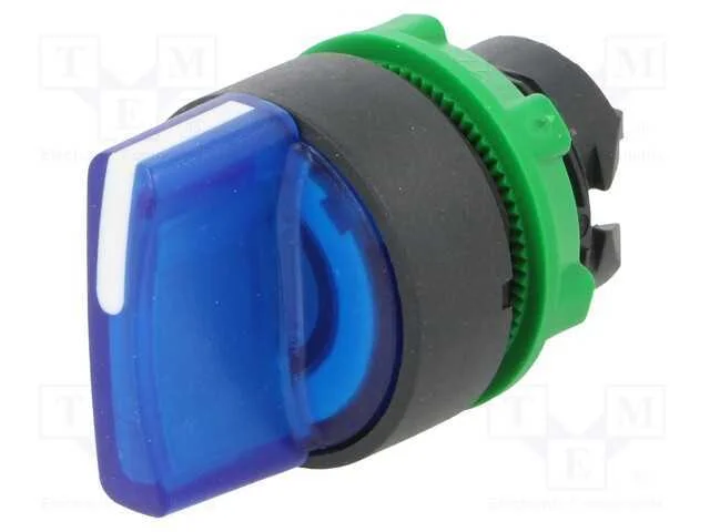 Interruptor: Giratório, 22mm, Pos.Estáv: 3, Azul, Led, Ip66, Pos: 3
