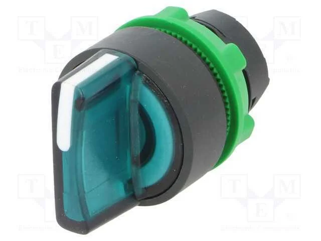 Interruptor: Giratório, 22mm, Pos.Estáv: 1, Verde, Led, Ip66, Pos: 2