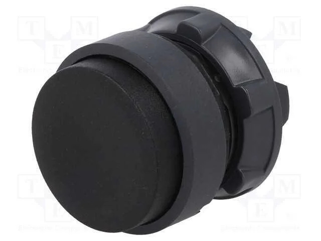 Interruptor: de Pressão, 22mm, Pos.Estáv: 1, Preto, Não Disp, Ip66