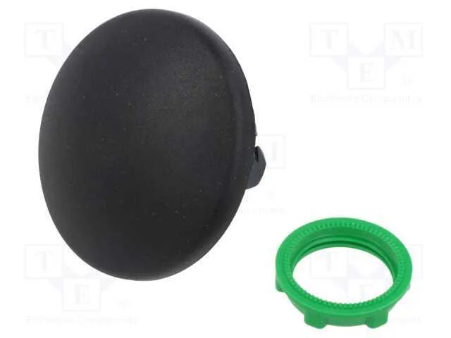 Interruptor: de Pressão, 22mm, Pos.Estáv: 1, Preto, Não Disp, Ip66