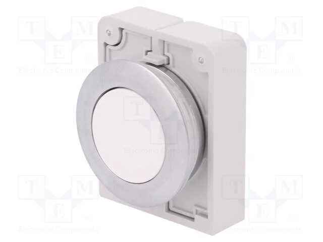 Interruptor: de Pressão, 30mm, Pos.Estáv: 1, Branco, Não Disp, Ip67